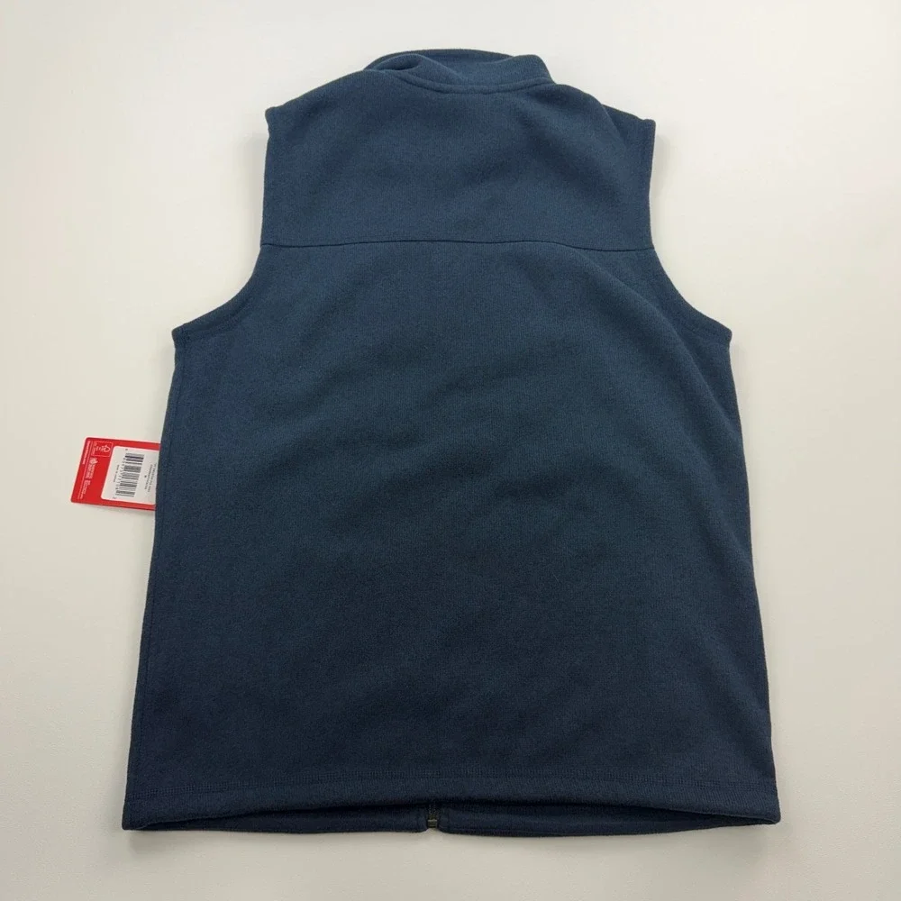 The North Face Sweater Fleece Vest Mens M Blue Full Zip Kentucky In Vegas 2021